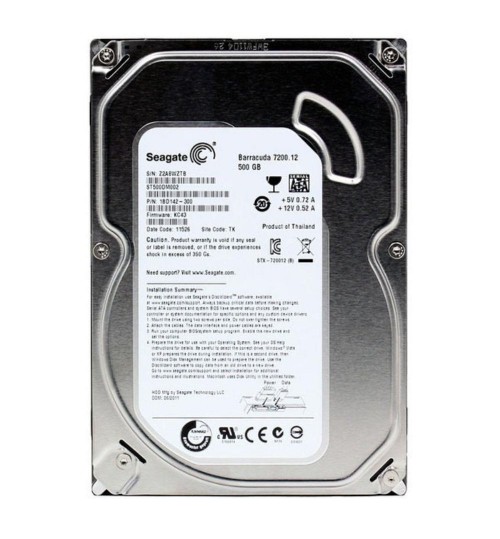 HD DESKTOP 500GB SEAGATE